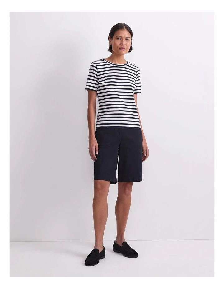 Perfect Tee in Navy image 4
