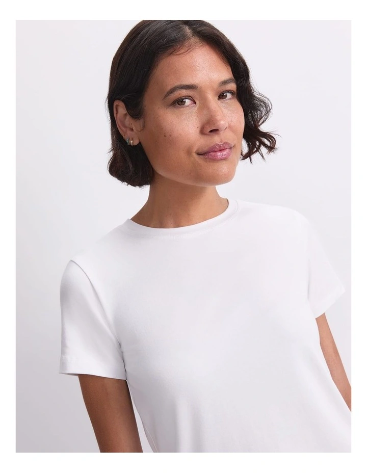Perfect Tee in White image 6