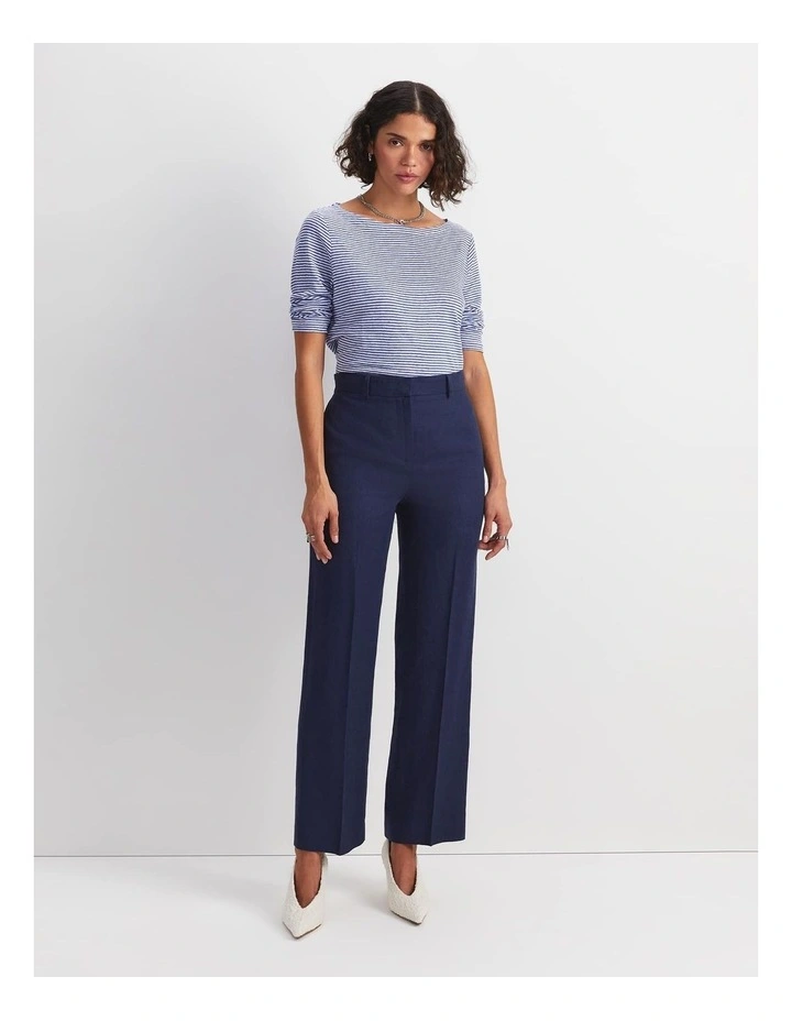 Freya Straight Linen Pant image 2