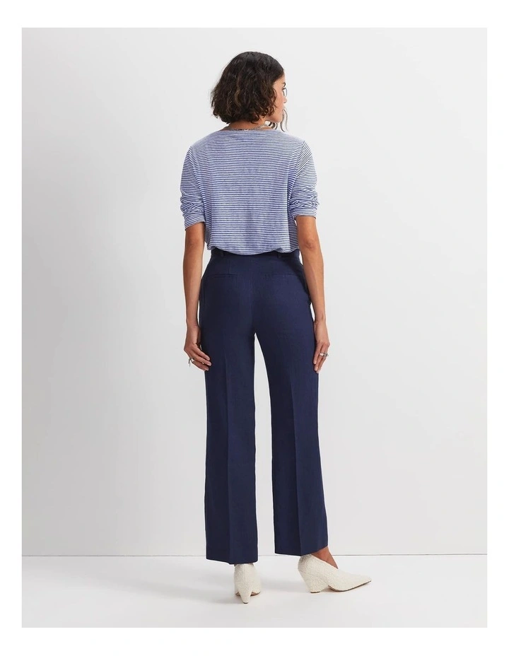 Freya Straight Linen Pant image 4