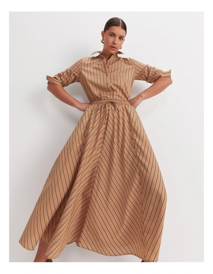 Gina Stripe Maxi Skirt image 2