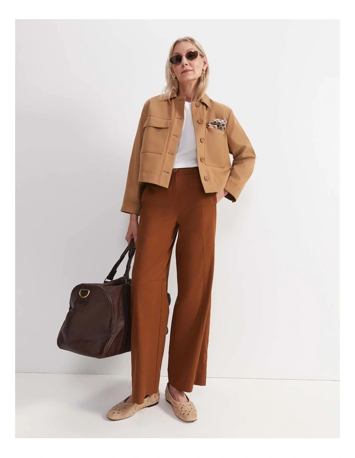 Hazel Panelled Wide Leg Pant image 4