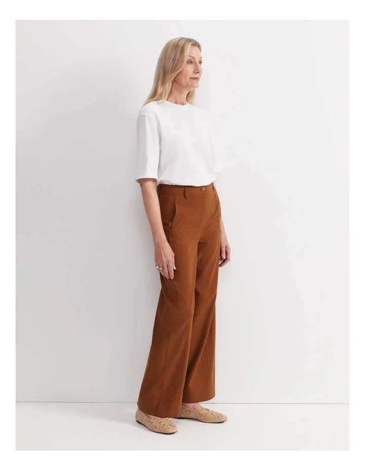 Hazel Panelled Wide Leg Pant image 5