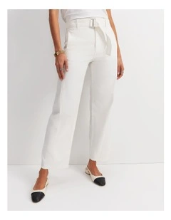 Montana Wide Leg Belted Jean
