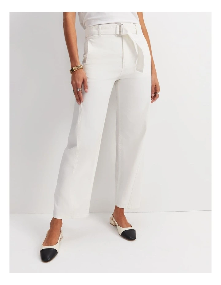 Montana Wide Leg Belted Jean image 1