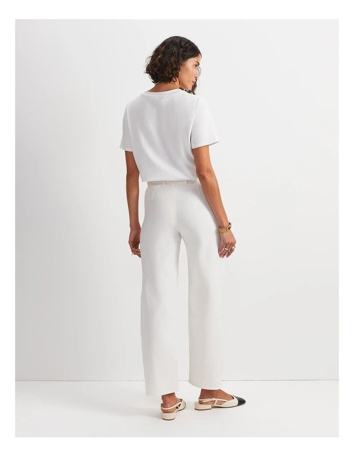 Montana Wide Leg Belted Jean image 4