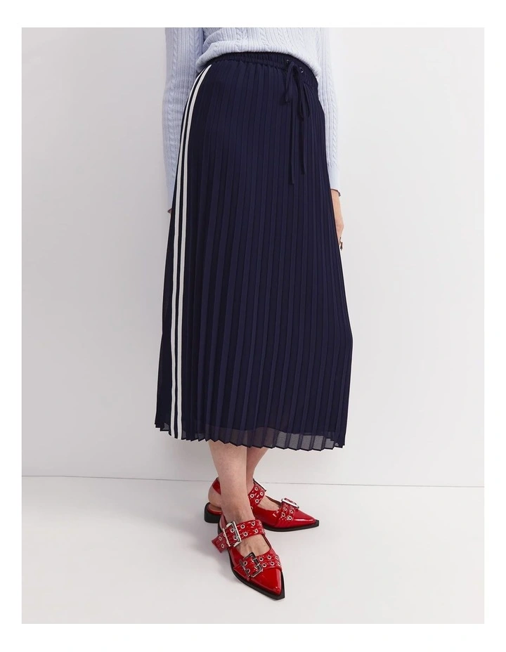 Lumi Pleated Midi Skirt image 1