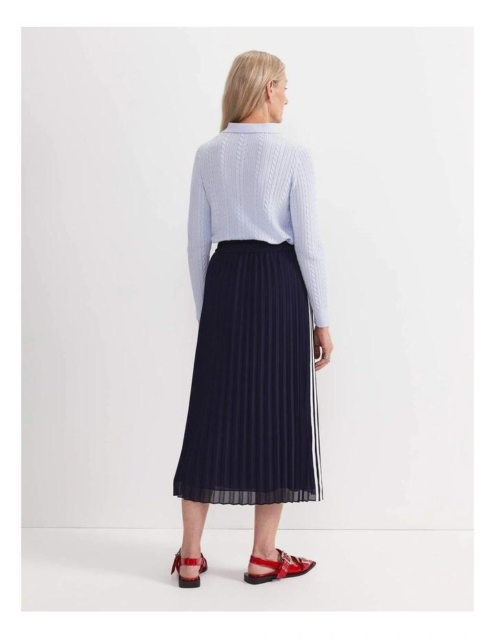 Lumi Pleated Midi Skirt image 2
