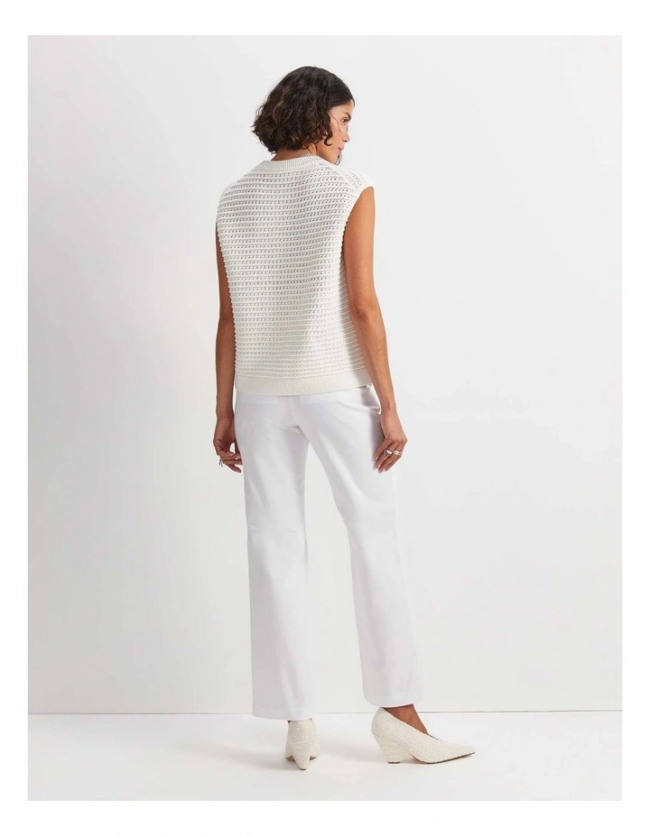 Crochet Relaxed Vest image 3