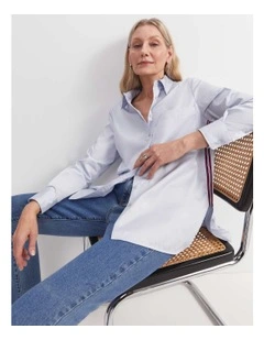 Hallie Stripe Trim Shirt