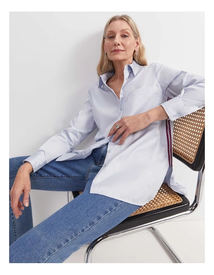Hallie Stripe Trim Shirt image 1