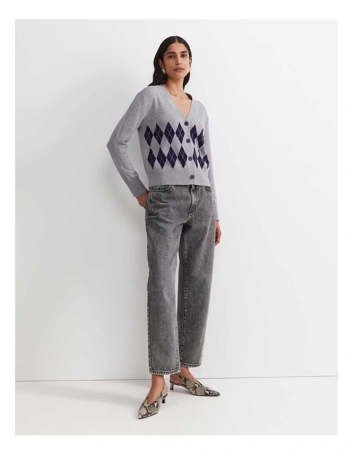 Lorri Argyle Cotton Cardigan image 4