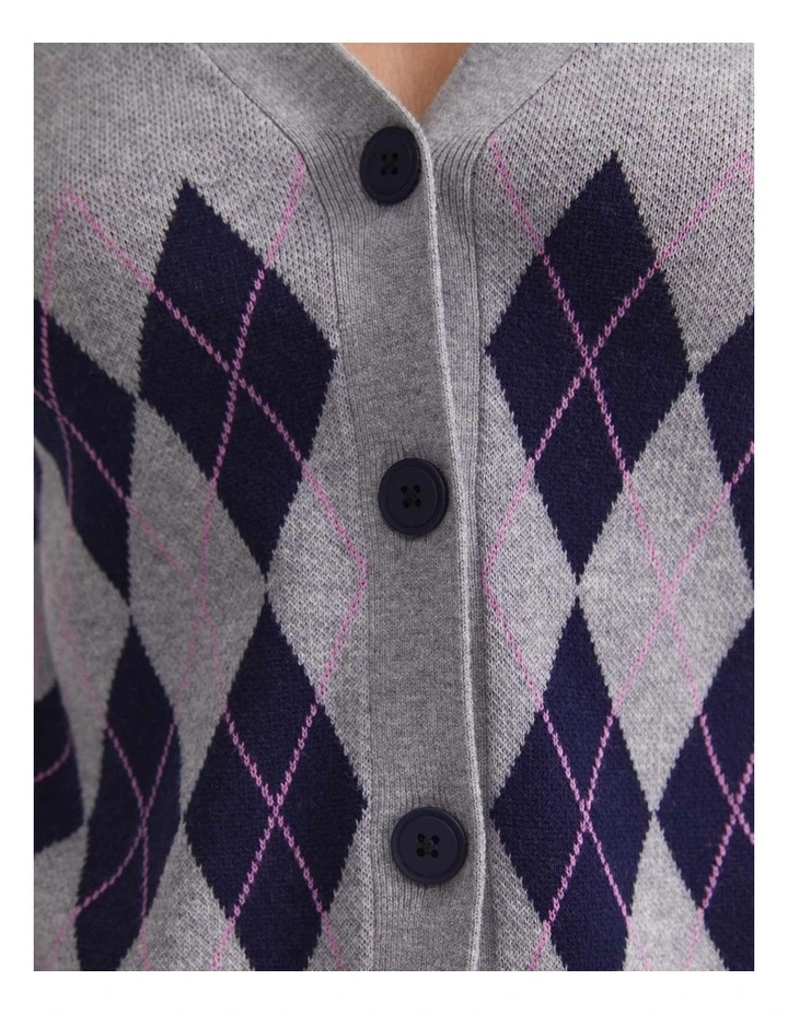 Lorri Argyle Cotton Cardigan image 5