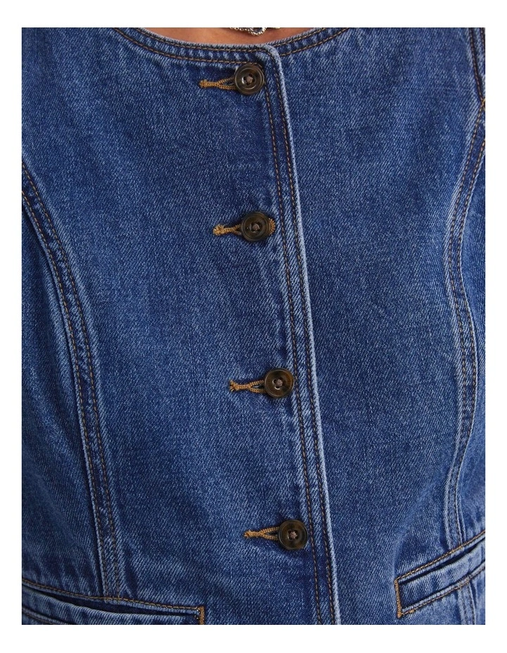 Allegra Denim Vest image 4