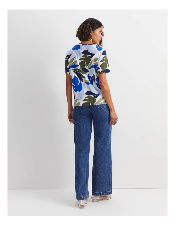 Ivy Mercerised Cotton Tee image 3