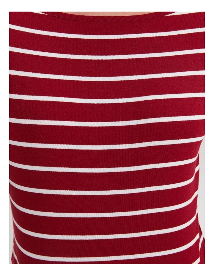 Heidi Long Sleeve Rib Tee image 4