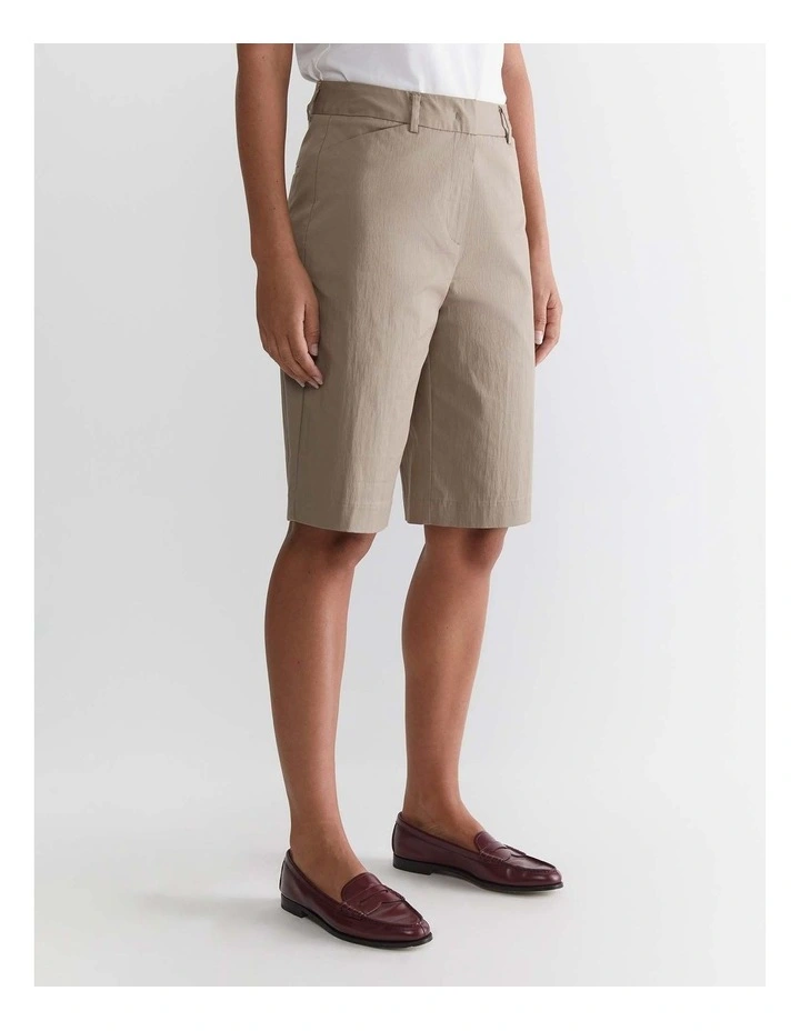 Evie Bermuda Shorts in Cappuccino image 3