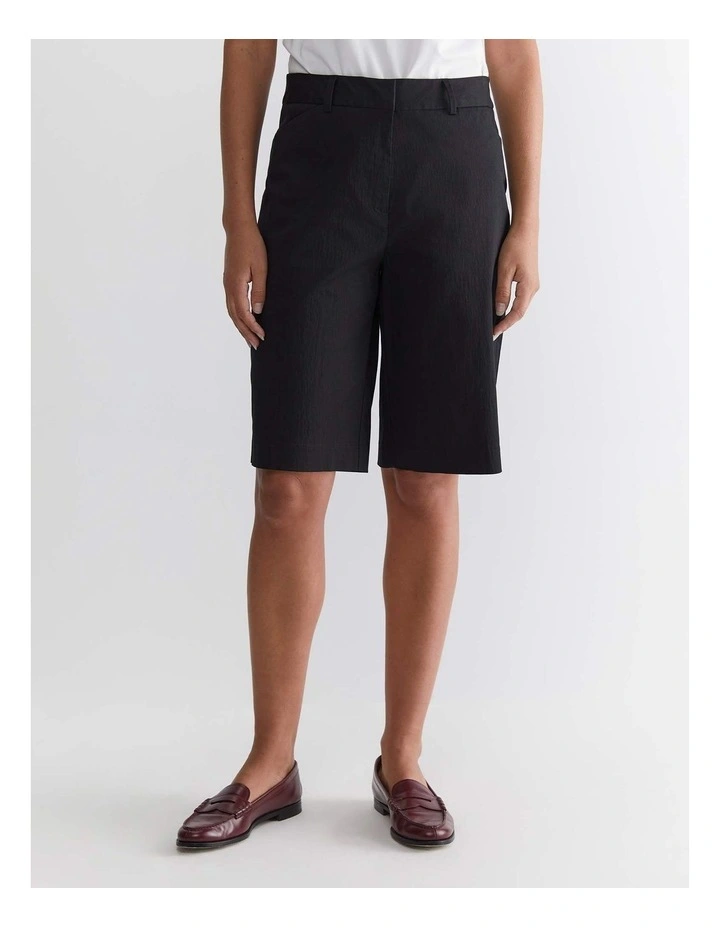 Evie Bermuda Shorts in Black image 1