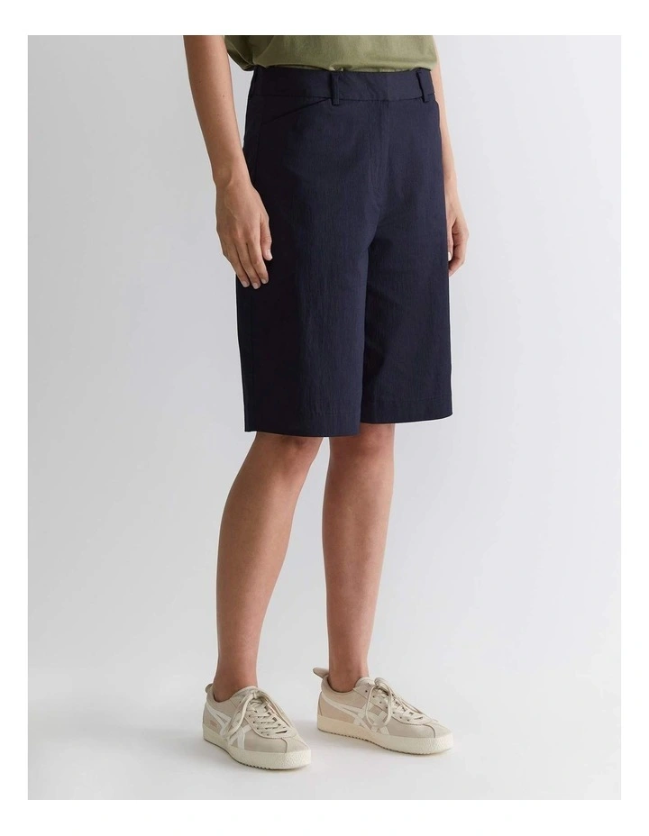 Evie Bermuda Shorts in Blue image 4