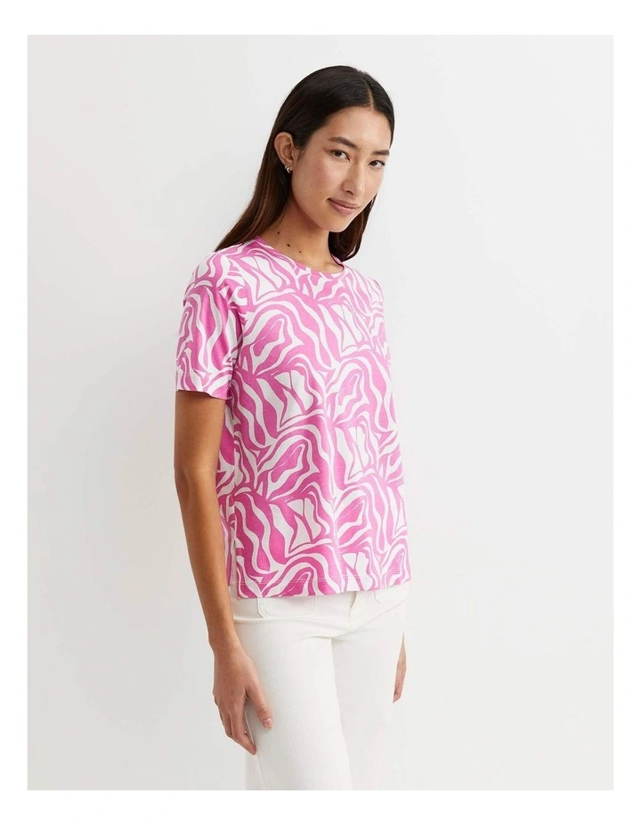 Zola Short Sleeve Mercerised Tee image 4