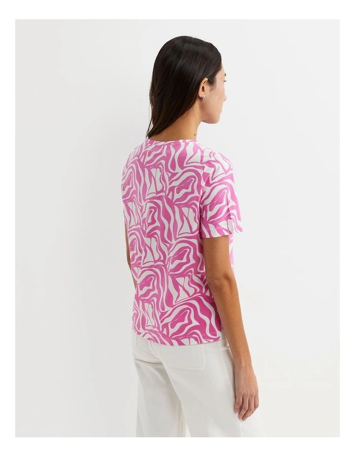Zola Short Sleeve Mercerised Tee image 5