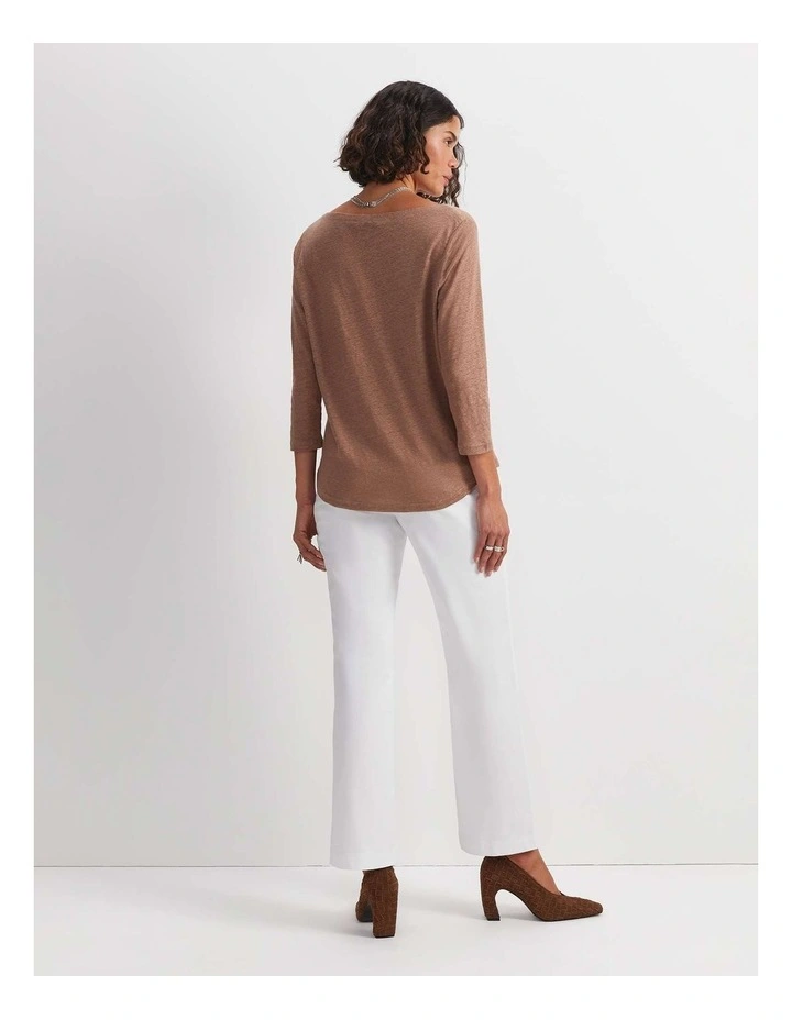 Cecile Linen Top image 4