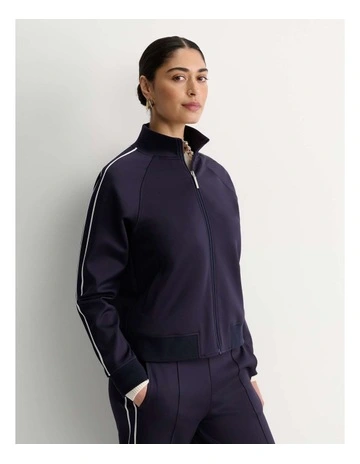 Lina Track Jacket in Navy
