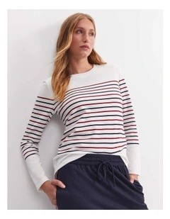 Britta Stripe Long Sleeve Tee