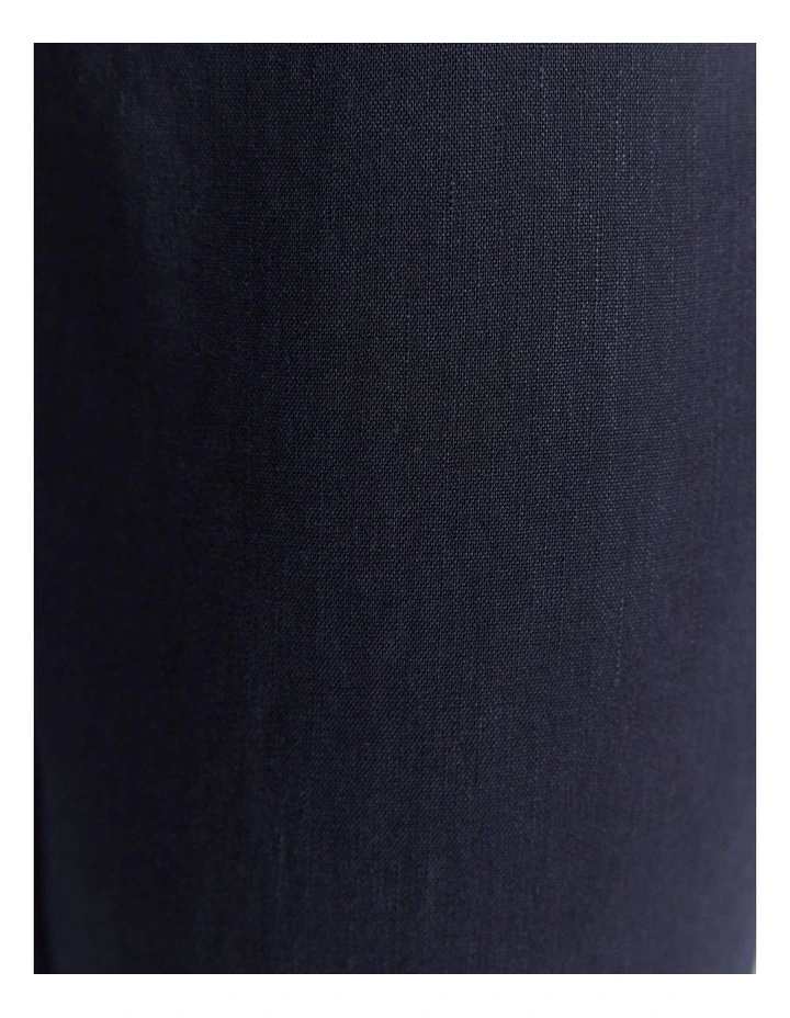Rosa Linen Pant in Classic Navy image 5