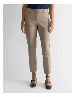 Evie Capri Pant in Cappuccino