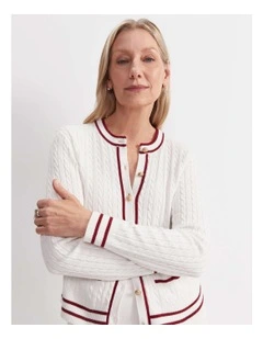 Elka Baby Cable Cardigan