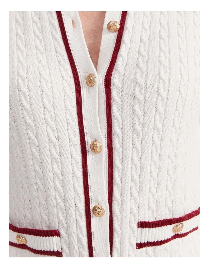 Elka Baby Cable Cardigan image 5