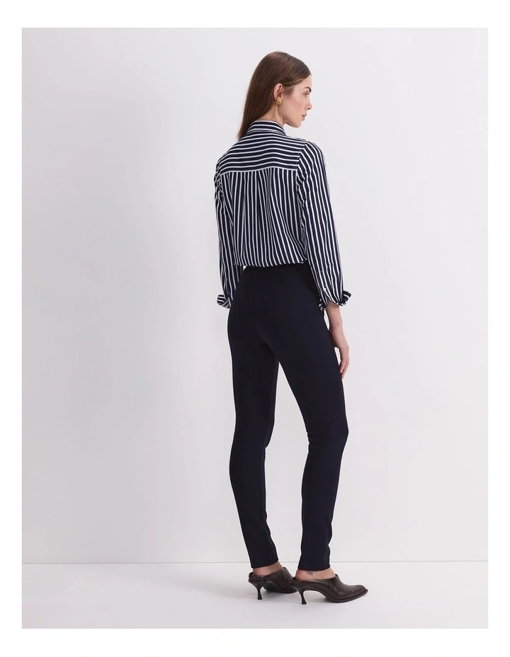 Esme Ponte Pant in Blue image 2
