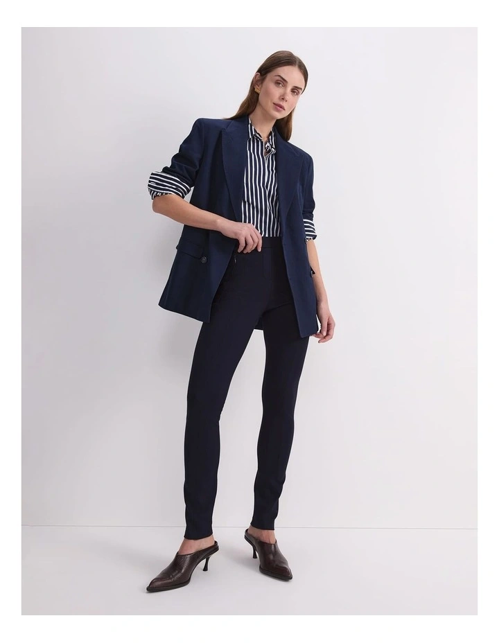 Esme Ponte Pant in Blue image 5