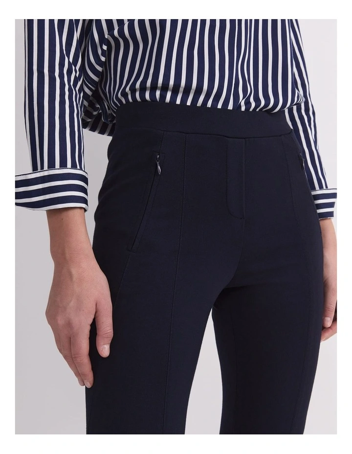 Esme Ponte Pant in Blue image 6