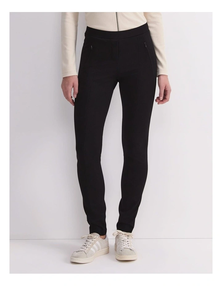 Esme Ponte Pant in Black image 1