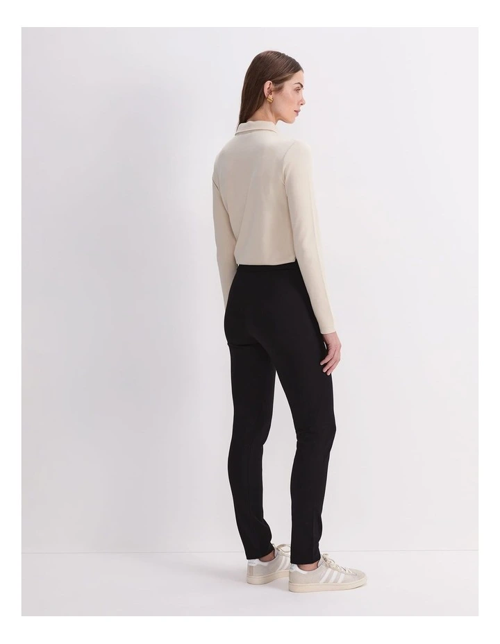 Esme Ponte Pant in Black image 2