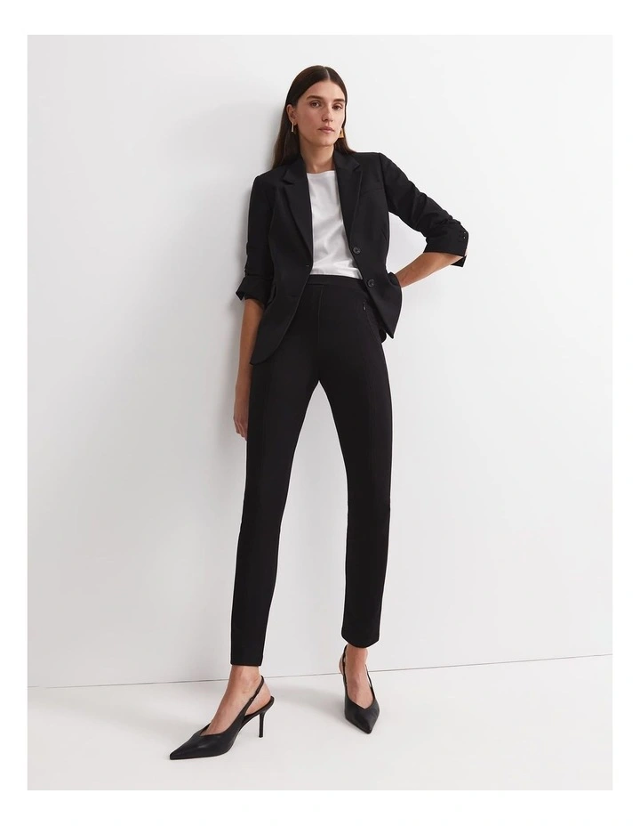 Esme Ponte Pant in Black image 3