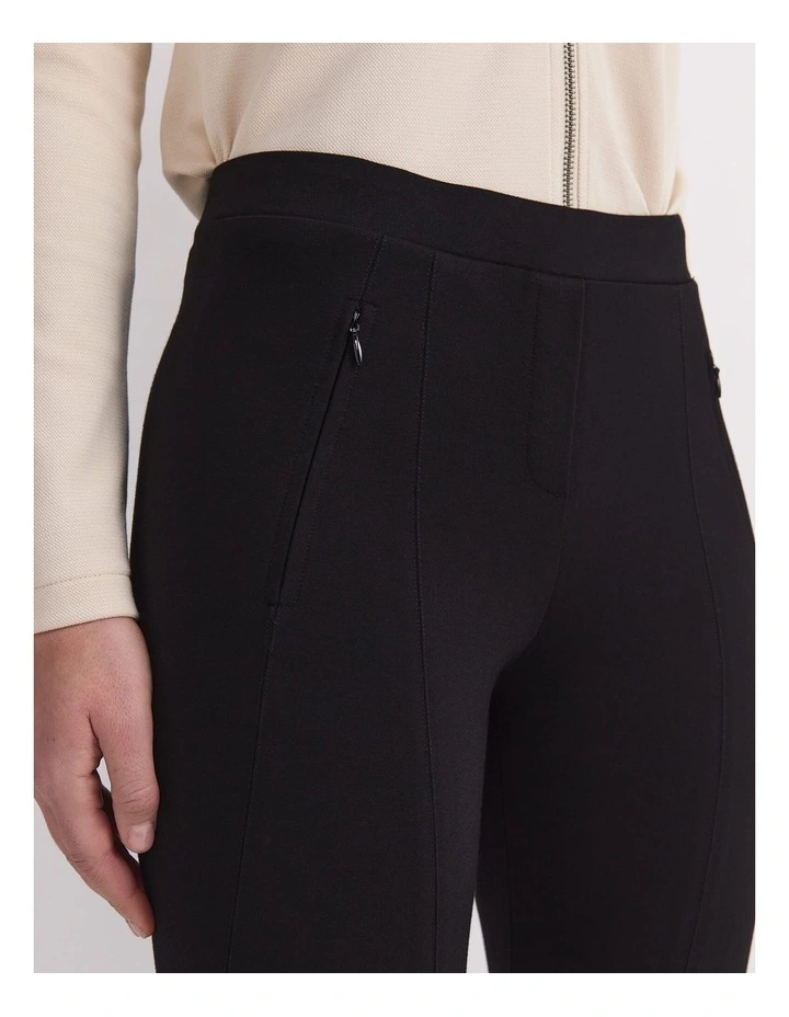 Esme Ponte Pant in Black image 6