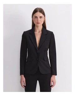 Yvette Blazer in Black