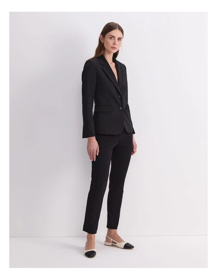 Yvette Blazer in Black image 3