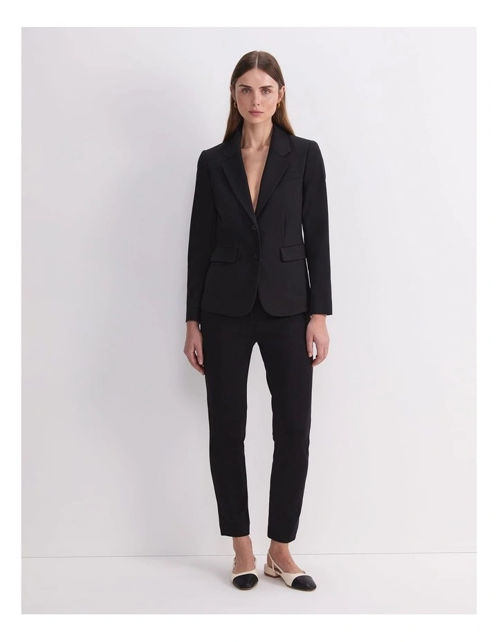 Yvette Blazer in Black image 4