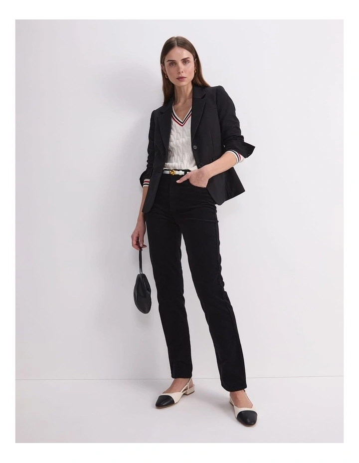 Yvette Blazer in Black image 5
