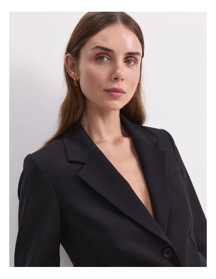 Yvette Blazer in Black image 6