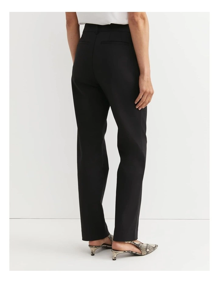 Yvette Straight Pant in Black image 2