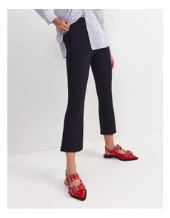 Polly Ponte Crop Flare