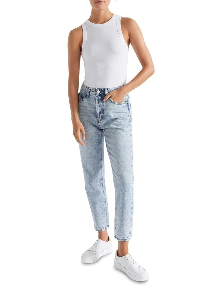 Core Fitted Tank in White image 1