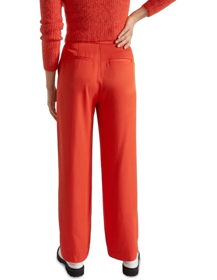 Wide Leg Pant in Chilli image 4