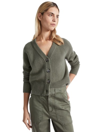 Seed Heritage Merino Wool Raglan Cardigan | MYER