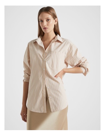 Champagne Beige Stripe colour